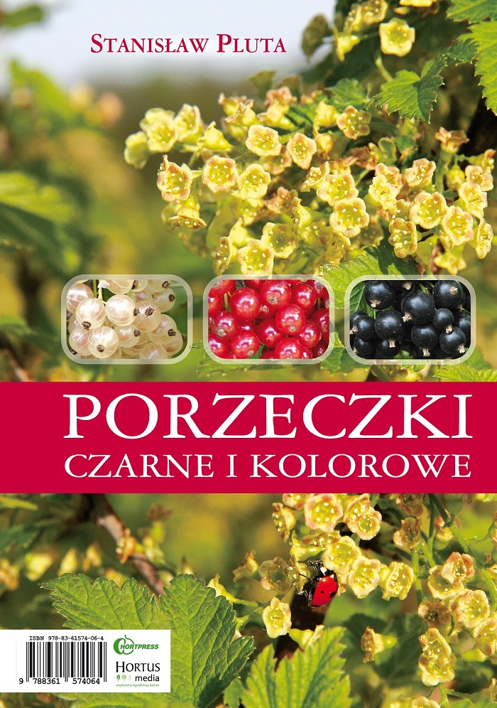 uprawa porzeczek, książka o uprawie porzeczek, porzeczki czarne i kolorowe, Stanisław Pluta