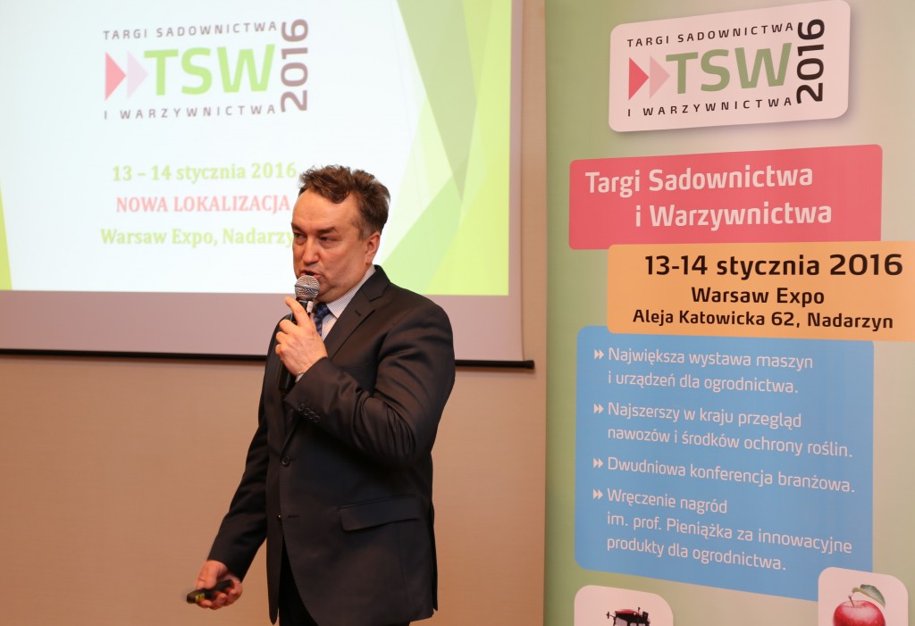 Jacek Kłudka z firmy Oikos, która organizuje targi TSW