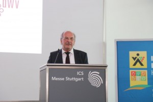 Dr Rudolf Nickening, sekretarz generalny Niemieckiego Zrzeszenia Winiarzy